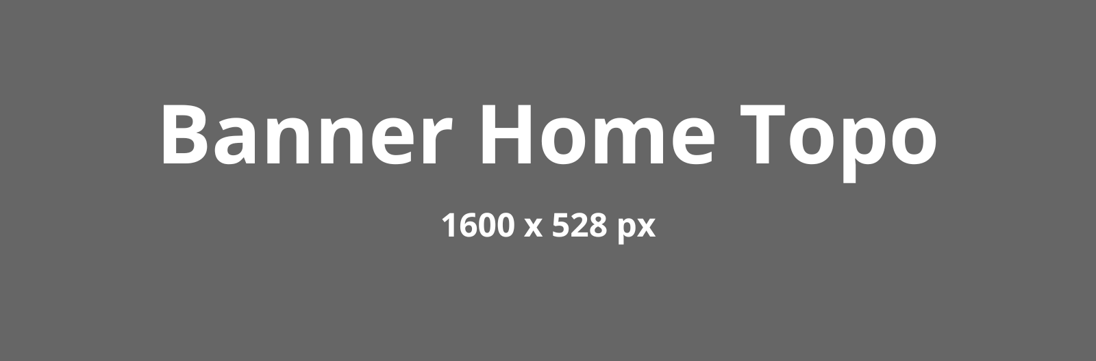 Banner Home Topo