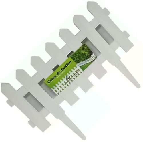 CERCA P/JARDIM PLST 40CM*19CM BR KIT 03PCS