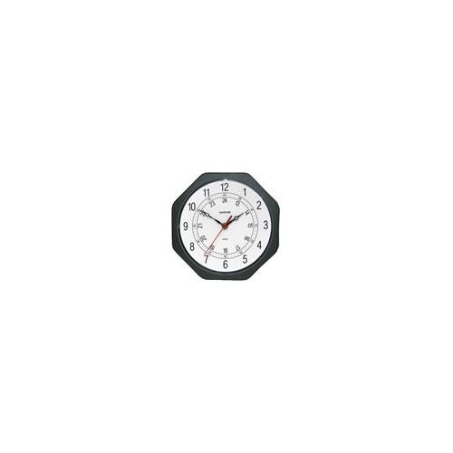 RELOGIO PAREDE OITAVADO 24CM 24HORAS 51477-9