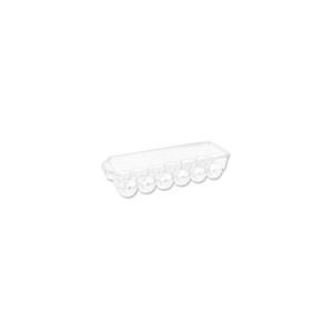 *PORTA OVOS PLST C/TAMPA 32,5*11,2*11,2CM QUADRIFO