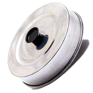 ABAFADOR HAMBURGER ALUMÍNIO 18CM C/SOLAPA LARES