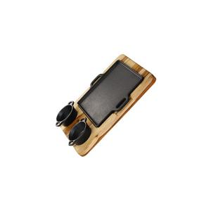 CHAPA FERRO FUNDIDO C/02 MOLHEIRAS 01SUPORTE MAD