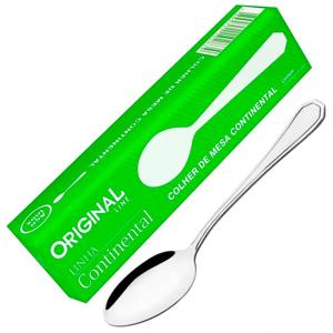 COLHER MESA INOX CONTINENTAL SL0303 M12