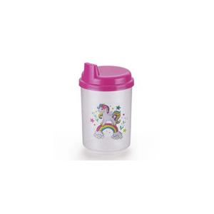 *COPO INFANTIL PLST 0,24L C/TP UNICORNIO INJETEMP