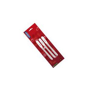 ESPATULA MANTEIGA INOX C/CB PLST 3PC