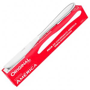 FACA CHURRASCO INOX AMERICA ARRED M12 ORIGINAL