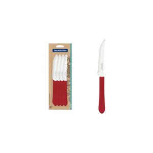 FACA CHURRASCO INOX CB VERM LEME CART12 TRAMONTINA