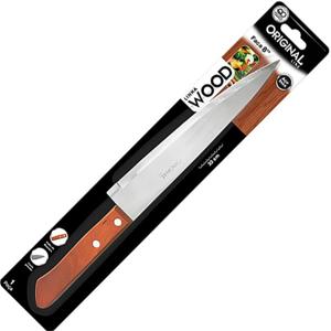 FACA PEIXEIRA INOX 08 WOOD CB PR SL0454 ORIGINAL