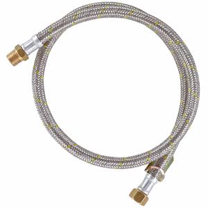 FLEXIVEL TRANCADO MANG 300PSI 1/2 M*F 1,00MT ALUM