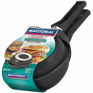 HAMBURGUEIRA TEFLON 14CM NACIONAL