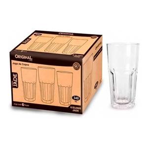 COPO VIDRO JADE 340ML M6 ORIGINAL