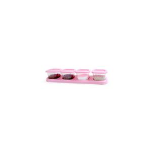 PORTA CONDIM QUAD PLST JG 04PCS C/SUP BR KEITA