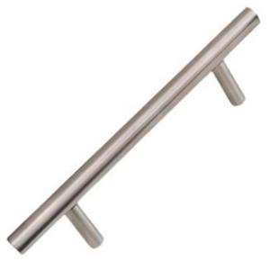 PUXADOR MOVEIS 1/2 128MM INOX ESCOVADO PT