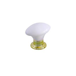 PUXADOR MOVEIS OVAL GD BR BASE DOUR PARAF PT 10