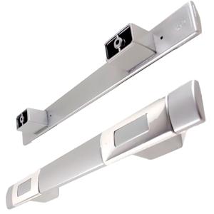 PUXADOR MOVEIS SUIÇA CZ FOSCO APLIQ CROM 128PT10