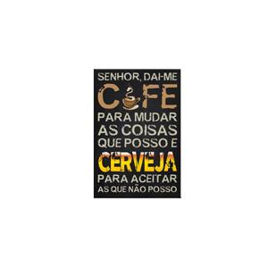 *QUADRO DECORATIVO 26CM*37CM CAFE MDF
