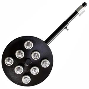 QUEIMADOR FOGAO IND 8 CAOLINS C/REGUL 9 A 24CM   #