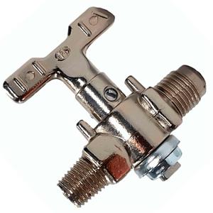 REGISTRO SEMI IND 2 ASAS 1/4 NPT*3/8 SAEZINC M2