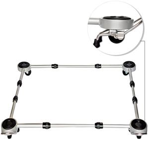 SUPORTE FOGAO/GELAD PRATA ATE 250KG GIRA FACIL