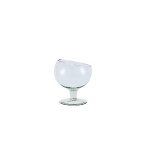 TACA VIDRO BOCA TORTA 11,5CM*12,3CM 931 MISTRAL