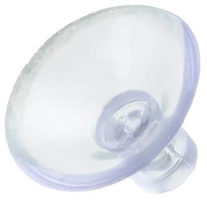 VENTOSA C/FURO HORIZ CABECA CHATA 25MM PT100