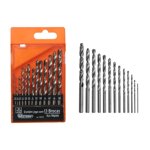 Broca aco rapido 1.5 6.5 13pc