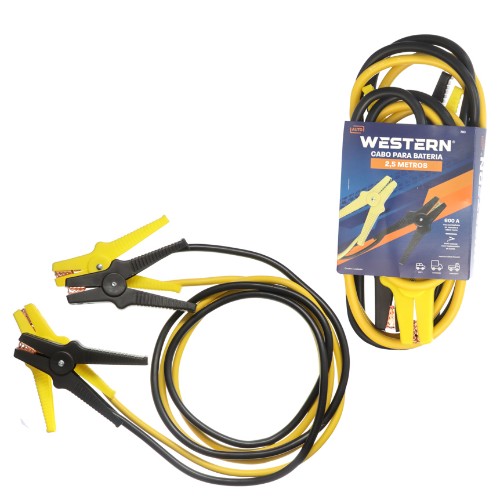 Cabo bateria 600a auto 2.5m