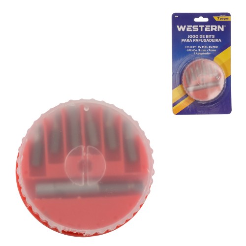Pontas parafusadeira 7pc