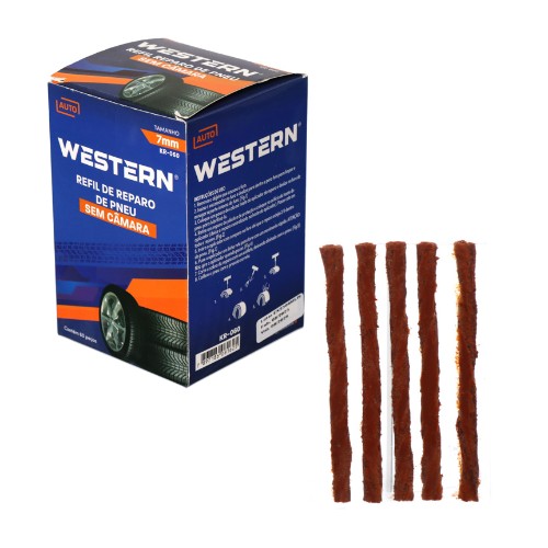 Reparo pneu sem camara 60pcs