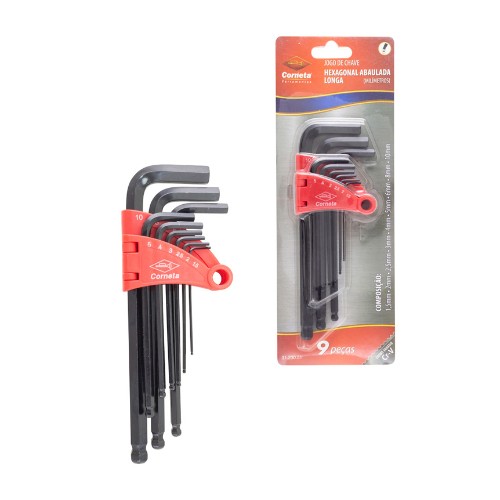 Chave allen abau l 1.5-10 9pc
