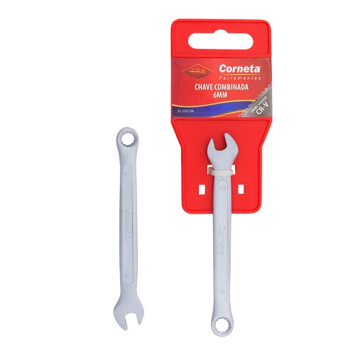 Chave combinada plana 06mm