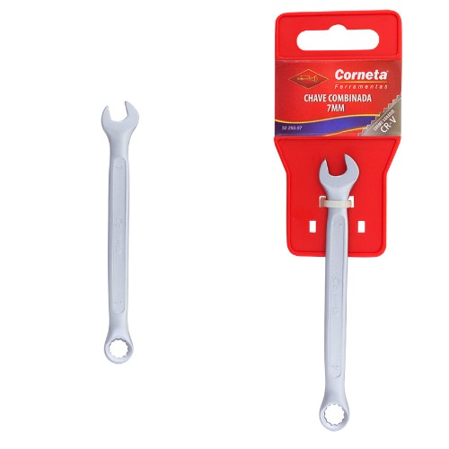 Chave combinada plana 07mm