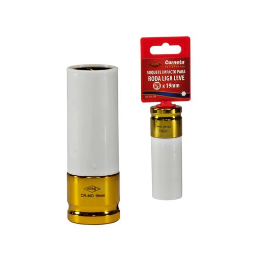Soquete roda liga 1/2x19mm