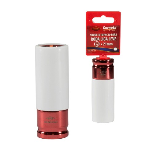 Soquete roda liga 1/2x21mm