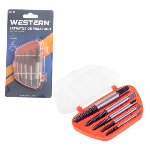 Extrator de parafuso 5pc