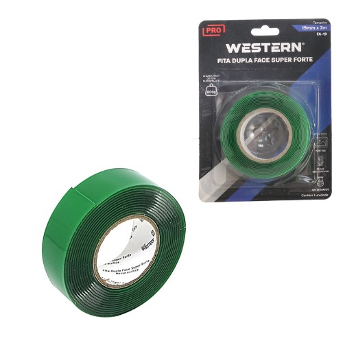 Fita dupla face forte 19mmx2m