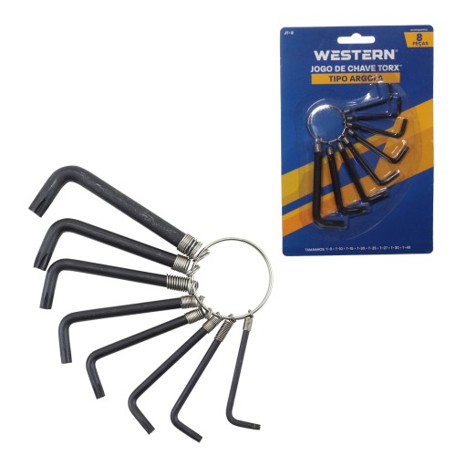 Chave torx t9 a t40 8pc