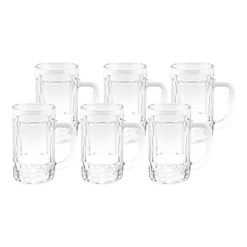 Caneca chopp 350ml 6pc