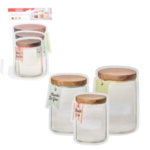 Jg 3 sacos reuti ziplock pote