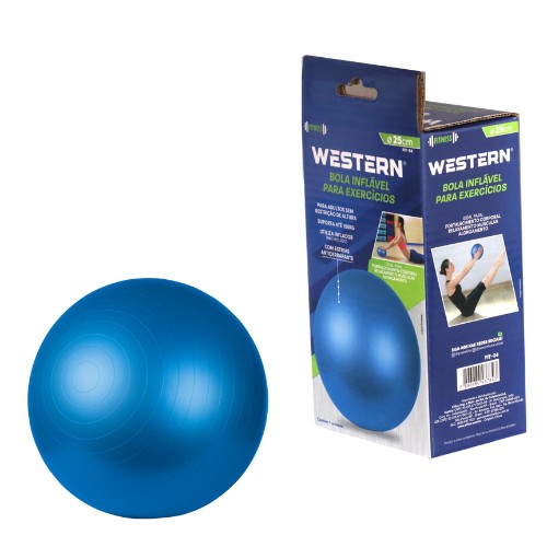 Bola inflavel exercicio 25cm