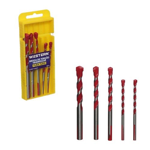 Broca fura tudo universal 5pc
