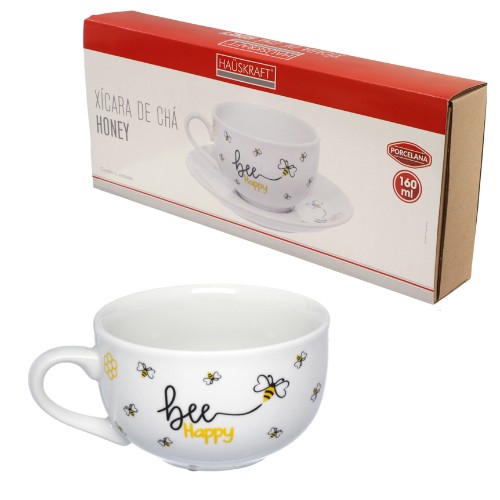 Xicara cha p honey 160ml 6pc