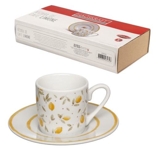 Xicara cafe p limone 80ml 6pc