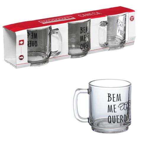 Caneca bem me quero 300ml 3pc