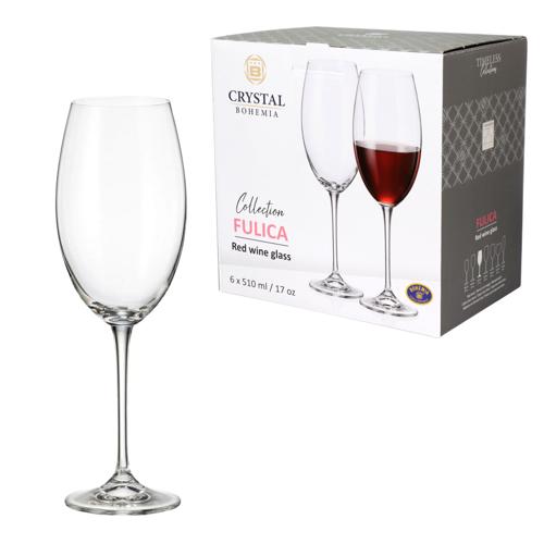 Taca tinto fuli 510ml 6pc