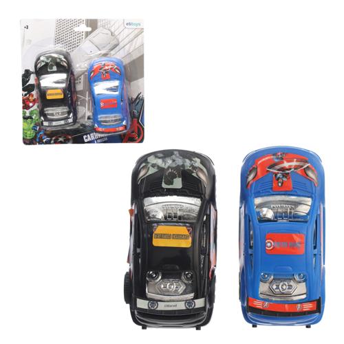 Carrinho fric avengers 2pcs