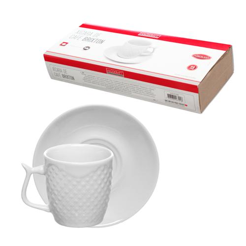 Xicara cafe brixto br 65ml 6pc