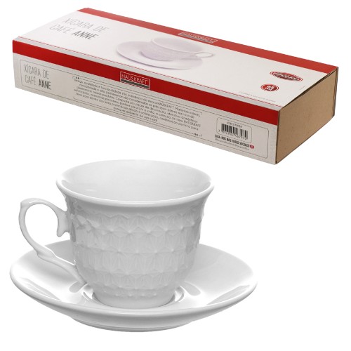 Xicara cafe p anne br 65ml 6pc