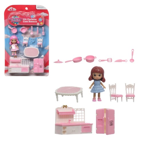 Boneca com acessorios