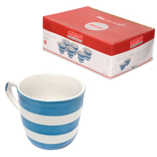 Xicara cafe faixa aze 90ml 6pc